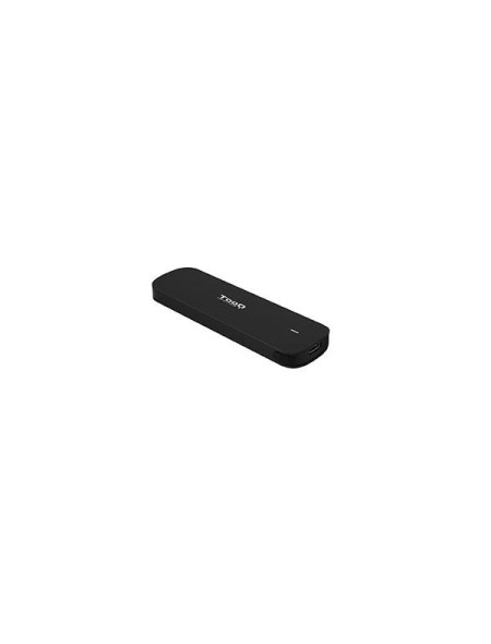 ÷ Caja externa m.2 usb-c tooq tqe-2201b para m.2 nvme pcie usb 3.1 gen2 aluminio negra