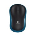 ÷ Mouse logitech wireless m185 blue p/n:910-002236