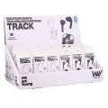 Pack Expositor TNB Way + 24 Auriculares Track TWS / 12 Negros - 12 Blancos / Estuche con indicador de carga / Tactil