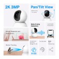 ÷ Camara ip wifi tp-link tapo tc71 pan tilt 2k 3mp 2way audio movimiento 360? h 114? v v.nocturna comp