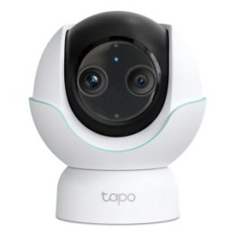 ÷ Camara interior ip tp-link tapo c480 babycam 4mp 2k doble lente soporte cuna audio bidireccional can
